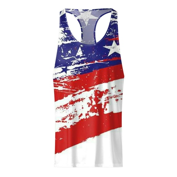 Vedolay Suits for Mens Summer Leisure Sports Tank Top and Shorts Two Piece Set,Red XL