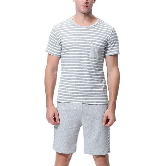 Vedolay Summer Casual Short Sets Men's 2 Piece Outfits Tropical Hawaiian Short Sleeve Button Shirt and Drawstring Shorts Set,Red XXL