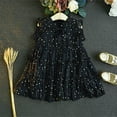 thumbnail image 1 of Vedolay Summer Dress Girl Print Dress, Sleeveless Casual Floral Sundress for Girls,Black 1-2 Years, 1 of 5