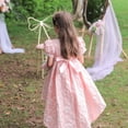 thumbnail image 1 of Vedolay Summer Dress Sleeveless Tulle Mesh Flower Girl Party Dress,Pink 7-8 Years, 1 of 5