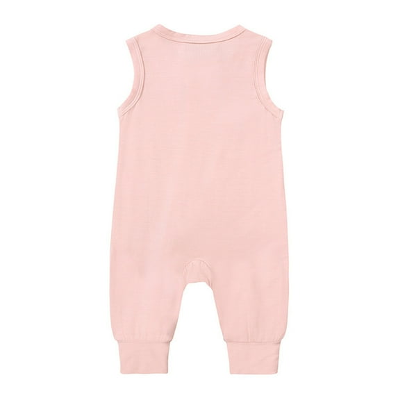 Vedolay Summer Romper Girl's Polka Dots V Neck Layered Ruffle Cap Sleeve Jumpsuit Pants,Pink 3-6 Months