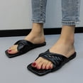 thumbnail image 1 of Vedolay Summer Shoes Sandals for Women, Women's Flat Summer Flat Sandals Flip Flop,Red 6.5, 1 of 4