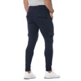 thumbnail image 1 of Vedolay Summer Trousers Men's Casual Linen Pants Elastic Waist Drawstring Cotton Trousers,Navy S, 1 of 5