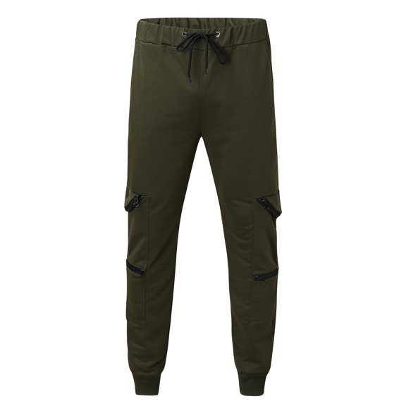 Vedolay Sweat Pants Mens Adult Casual Sports Pants Comfortable Camouflage Large Pants Army Green,XL