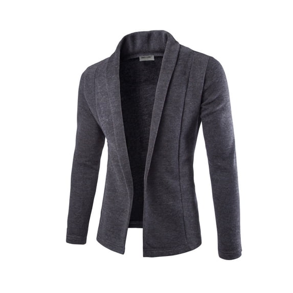 Vedolay Sweater Jacket for Men Open Front Basic Classic Casual Soft Knitted Coat 2023 GY2,2XL