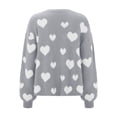 thumbnail image 1 of Vedolay Sweater Sweaters for Women Trendy Long Sleeve Loose Fit Tops 2023,Gray M, 1 of 5
