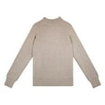 thumbnail image 1 of Vedolay Sweaters Womens Fall Sweater 2023 Long Sleeve Soft Ribbed Knit Pullover Tops,Khaki L, 1 of 4