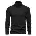 thumbnail image 1 of Vedolay Sweaters for Men 2023 Long Sleeve Soft Sweaters Lightweight Men Pullovers Black,S, 1 of 2