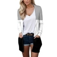 thumbnail image 1 of Vedolay Sweaters for Women Autumn Long Sleeve Loose Sweaters Cardigan Coat 2023 Gray,M, 1 of 4