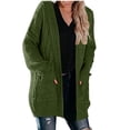 thumbnail image 1 of Vedolay Sweaters for Women Fashion Autumn Stand Collar Sweater Casual Jacket Army Green,XL, 1 of 5
