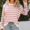 thumbnail image 1 of Vedolay Sweaters for Women Trendy Women's 2023 Fall Cropped Turtleneck Knitted Sweater Pullover Loose Tops,Purple L, 1 of 5