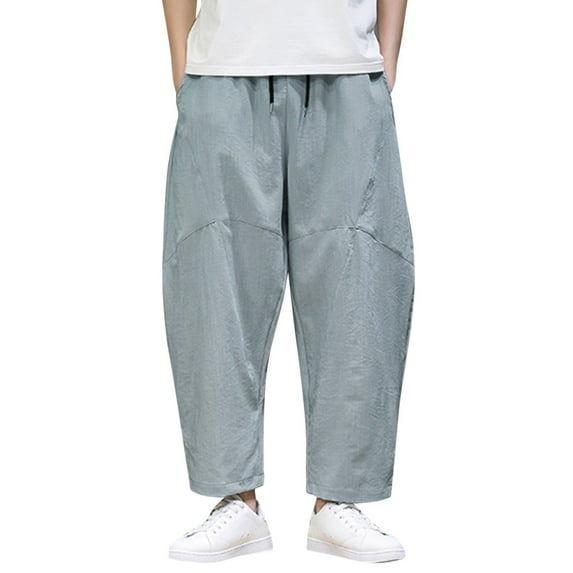 Vedolay Sweatpants with Pockets Men Classic Fit Hiking Pants with Pockets Grey,2XL