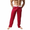 thumbnail image 1 of Vedolay Sweatpants with Pockets Men Loose Baggy with Pockets Gym Sweatpants Red,XL, 1 of 2