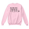 thumbnail image 1 of Vedolay Sweatshirt Hoodies for Women Fall Fashion 2023 Long Sleeve Pullover Tops Casual Crewneck Sweatshirts,Pink XL, 1 of 3