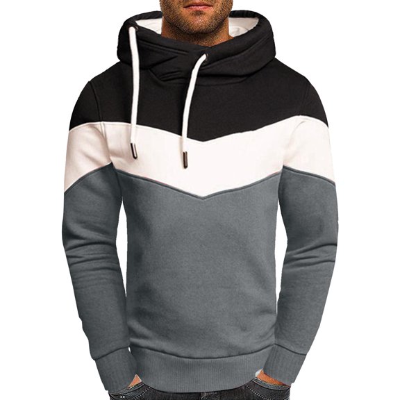 Vedolay Sweatshirt for Men 2023 Oversized Half Zip Pullover Long Sleeve Sweatshirt Red,XL