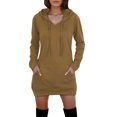thumbnail image 1 of Vedolay Sweatshirt for Women Fashion Half Zip Cropped Pullover Sweatshirts Jackets for Women Brown,M, 1 of 5