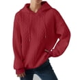 thumbnail image 1 of Vedolay Sweatshirt for Women Soft Zip Pullover with Pocket with Plus Size RD2,S, 1 of 5