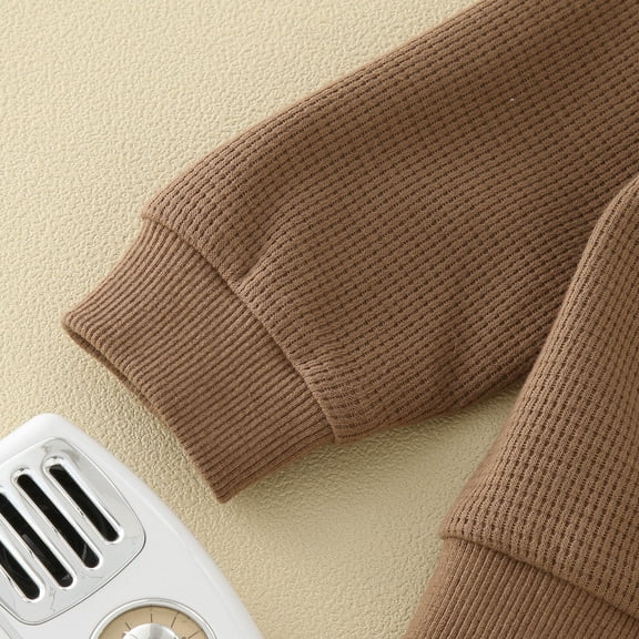 Vedolay Sweatshirts Girls Pullover Crewneck Sweatshirt Long Sleeve Cute Oversize Solid Tops,F 0-6 Months