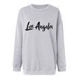 thumbnail image 1 of Vedolay Sweatshirts Oversized Sweatshirt for Women Pullover Top Long Sleeve Hoodies Fall 2023 Clothes,Gray M, 1 of 5