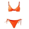 thumbnail image 1 of Vedolay Swimdress Swimsuits For Women Plus Size Tankini Swimsuits for Women with Shorts Flyaway Bathing Suits 2 Piece Swimwear,Orange S, 1 of 5