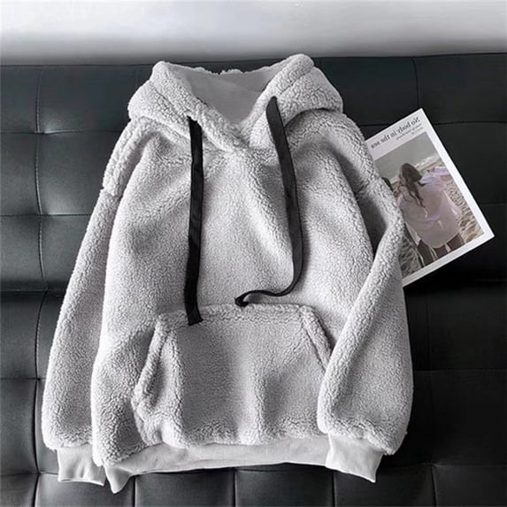 Vedolay T Shirts Women Casual Oversized Long Sleeve Crewneck Corded Sweatshirt Pullover Tops,Gray XXL