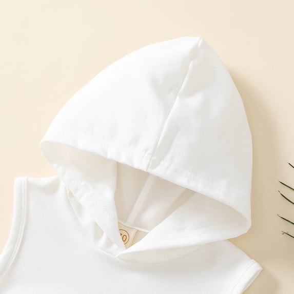 Vedolay Tank Bodysuit For Girl Toddler Baby Girls Jumpsuit Button Strap Romper for Baby Girls One Piece Overalls Outfits Clothing,White 9-12 Months