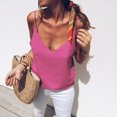 thumbnail image 1 of Vedolay Tank Tops Women V Neck Tank Tops for Womens Casual Summer Loose fit Ribbed Cute Shirts,Pink M, 1 of 3