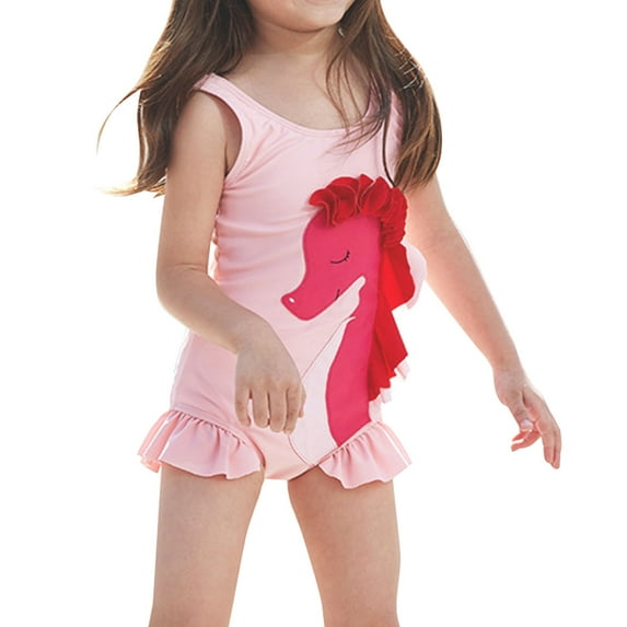 Vedolay Teen Girl Swimsuits Big Girls Swimsuit - Girls Bathing Suit - Girls' Swimwear - Girls One Piece Swimsuits,Pink L