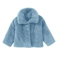 thumbnail image 1 of Vedolay Todder Boys Girls Outerwear Winter Warm Outerwear Jacket for Baby Boys Girls Blue,100, 1 of 5