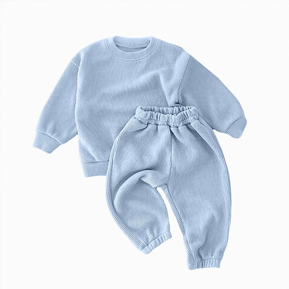 Vedolay Toddler Baby Boy Fall Winter Outfit 6 12 18 24 Months 2T 3T Baby Boy Winter Clothes Long Sleeves Sweatshirt Jogger Set
