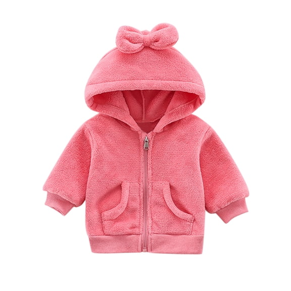 Vedolay Toddler Cute Jacket Long Sleeve Leopard Print Coat Jacket For Babys 2023 Pink,73