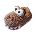 thumbnail image 1 of Vedolay Toddler Girls Slippers Boys Winter Warm Slippers Plush Cute Bedroom Indoor Shoes Coffee,27, 1 of 4