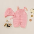 thumbnail image 1 of Vedolay Toddler Sweater Girl's Cute Sweater Long Sleeve Ruffled Pullover Sweater for Girl's,Pink 3-6 Months, 1 of 5