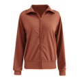 thumbnail image 1 of Vedolay Top Women's Oversized Casual Distresse Mid Long Casual Jacket Casual Coats,A M, 1 of 4