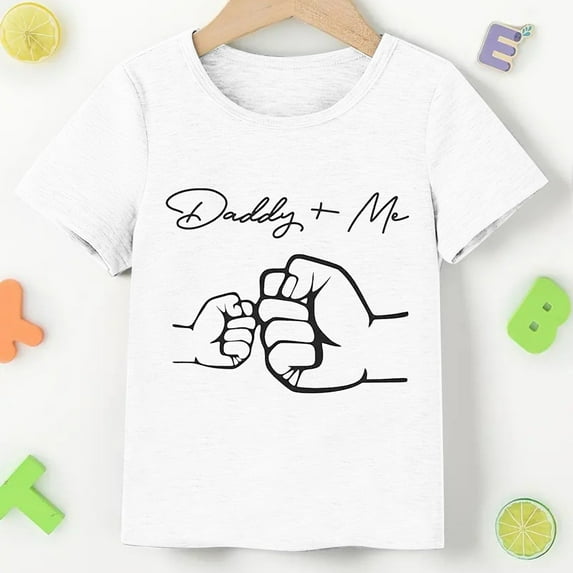 Vedolay Tops For Boy Casual Elegant Boys and Toddlers' Short-Sleeve T-Shirts,White 5-6 Years