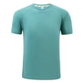 thumbnail image 1 of Vedolay Tops Men's Lightweight Performance Short Sleeve Pocket T-Shirt,Green 3XL, 1 of 5