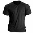 thumbnail image 1 of Vedolay Tops Mens Shirts Short Sleeve Basic Regular Fit Summer Beach Tops,Black M, 1 of 4