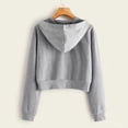 thumbnail image 1 of Vedolay Tops Women's 2023 Casual Sweatshirt Crewneck Long Sleeve Solid Color Fall Soft Tops,Gray S, 1 of 3