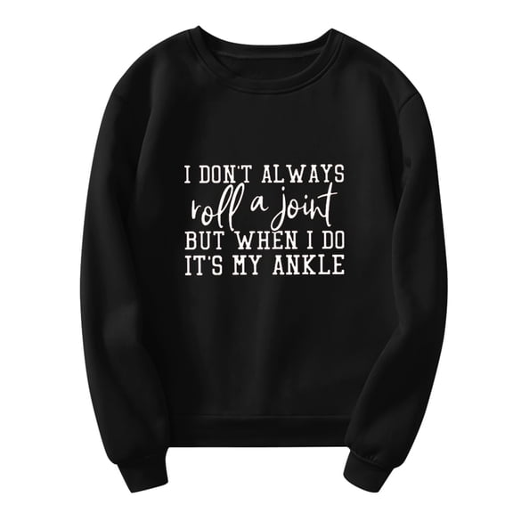 Vedolay Tops Womens Casual Sweatshirt Crewneck Long Sleeve Solid Color Fall Soft Tops,Black XXL