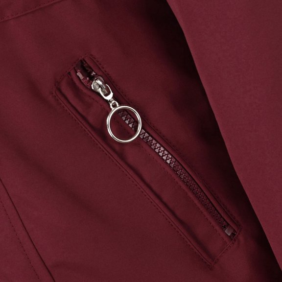 Vedolay Tops Womens Suits Fall Coats Plus Size Casual Long Sleeve Lightweight Jacket,Red XL