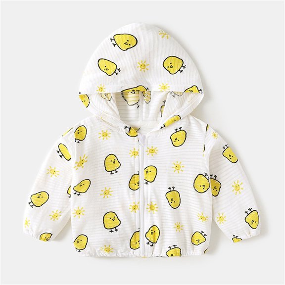 Vedolay Tops for Boy Baby Boys Chic Open Front Jackets Long Sleeve Winter Thicken Jacket,Yellow 12-18 Months