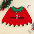 thumbnail image 1 of Vedolay Tops for Girl Girls Long Sleeve Sherpa Jackets Winter Padded Top for Kids Outfit,Red 6-12 Months, 1 of 5
