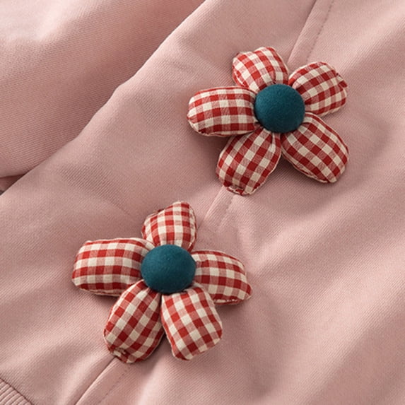 Vedolay Tops for Girls Casual Letter Graphic Long Sleeve Round Neck Pullover Sweatshirt,Yellow 18-24 Months