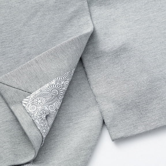 Vedolay Tops for Men Casual Work Blazers Open Front Long Sleeve Fashion Slim Fit with Pockets,Gray L