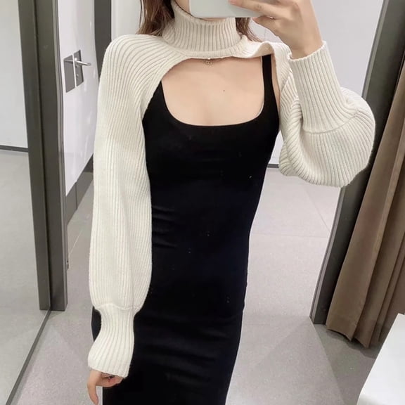 Vedolay Tops for Women Casual Womens Fall Fashion 2023 Casual Jackets Long Sleeve Work Suit Jackets with Pockets,White One Size