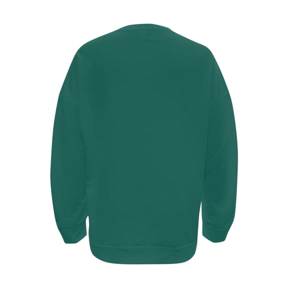 Vedolay Trendy Tops for Women Women's Oversized Hoodies Sweatshirts Casual Long Sleeve Pullover Loose 2023 Fall Clothes,Green XL