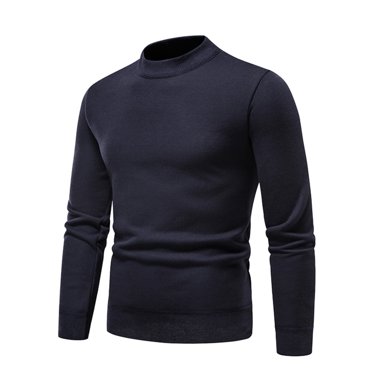 Turtleneck Sweater Men Long Sleeve Knit Pullover main image 0
