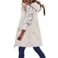 thumbnail image 1 of Vedolay Warm Winter Coats Casual Jacket Coat Top Outwear Formal Long Coat Beige,L, 1 of 3