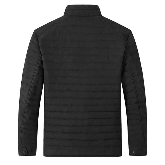 Vedolay Warm Winter Coats Fashion Plus Size Cold Weather Outwear Thicken Jackets Black,L