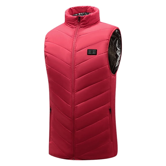 Vedolay Warm Winter Jacket Cardigan Coat Long Sleeve Open Front Loose Coat Red,XL